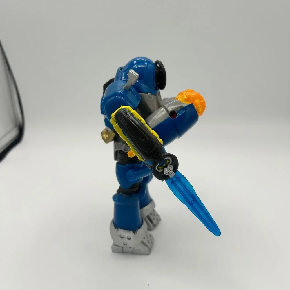 Hasbro Power Rangers Beast Morphers Beast-X Blue Ranger Gorilla Zord Figure 2018